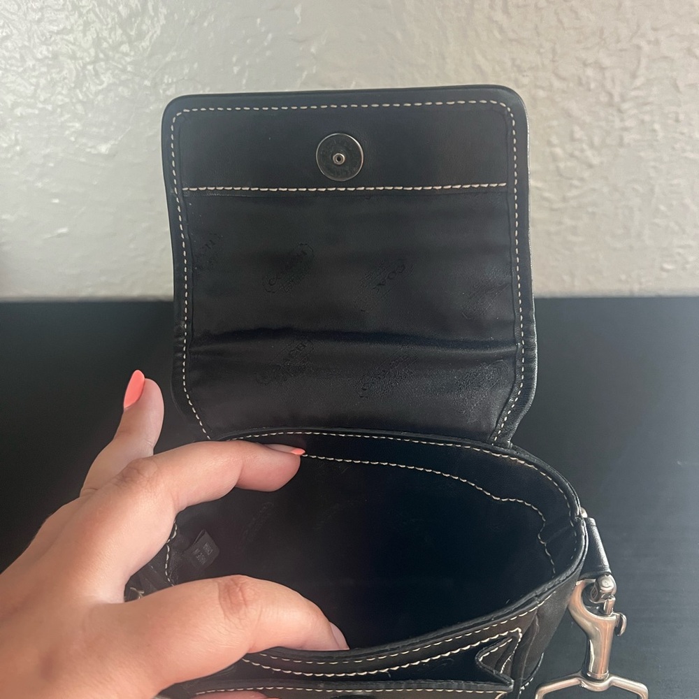 Coach Vintage Rare Legacy Mini Crossbody Purse - Picture 11 of 11